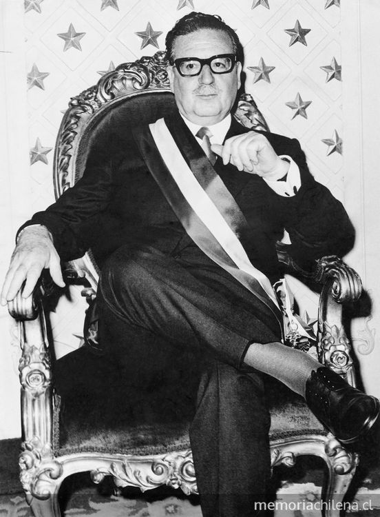 Presidente Salvador Allende en Memoria Chilena